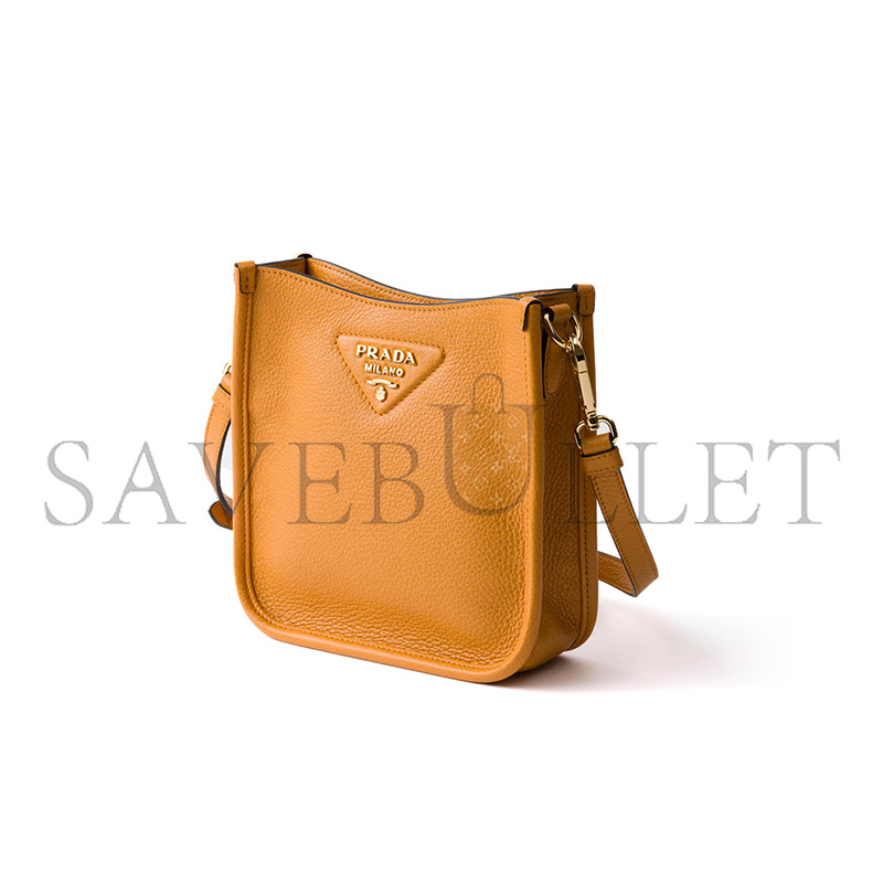 Pra*a leather mini shoulder bag 1bh191 (20*19*6cm)